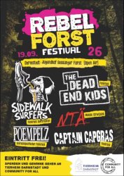 Flyer Rebel Forst Festival