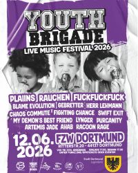 Youth-Brigade Festival in Dortmund am 12.06.2026