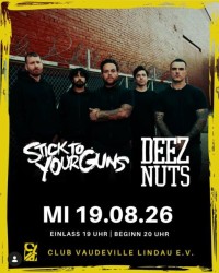 Stick to your Guns in Lindau am 19.08.2026