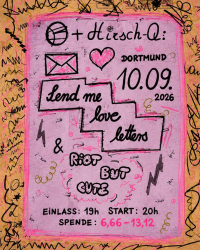 Send Me Love Letters in Dortmund am 10.09.2026