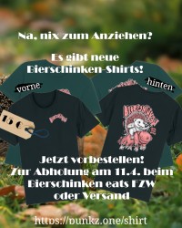neue Bierschinken-Shirts!