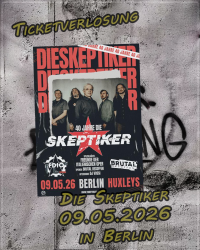 Ticket-Verlosung: Die Skeptiker, 09.05.2026 in Berlin