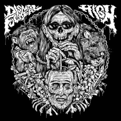 Dismalfucker, High - Split LP